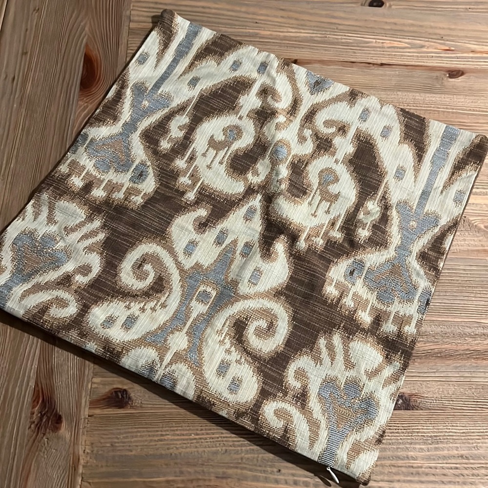 Boho Pillow Inkblot Case NEW 17 x 17